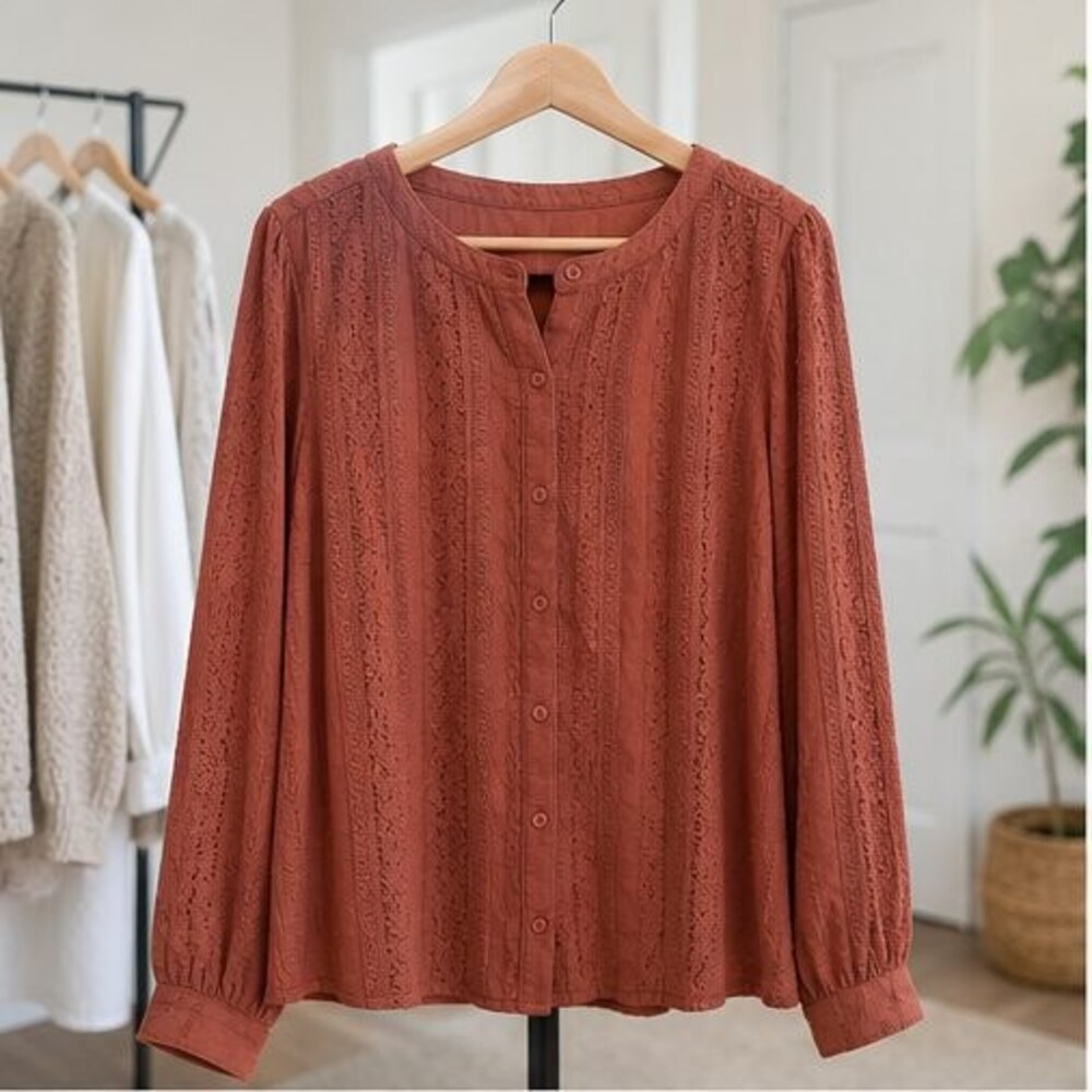 Rust Cami Blouse